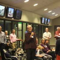 Lisa Graumlich speach at Porter Reception